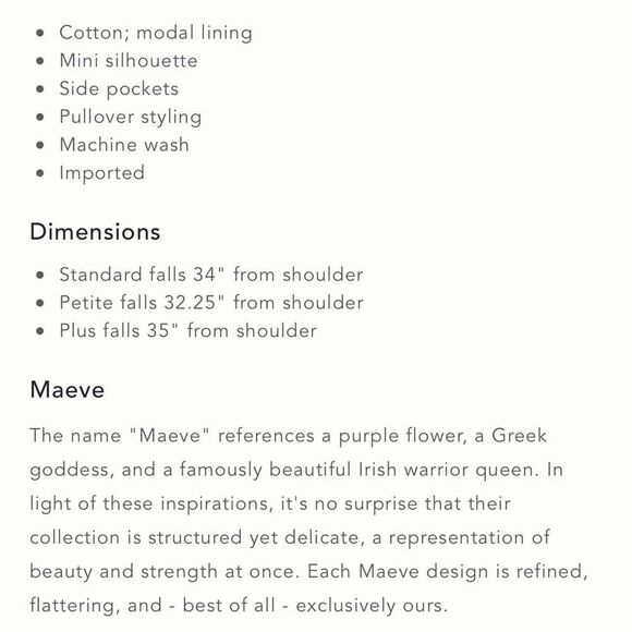 Anthropologie Maeve Sweetheart Mini Dress NWT Size Small - Picture 5 of 10